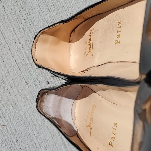 Christian Louboutin Paris Patent Leather High Heels Size 8 - Picture 10 of 16